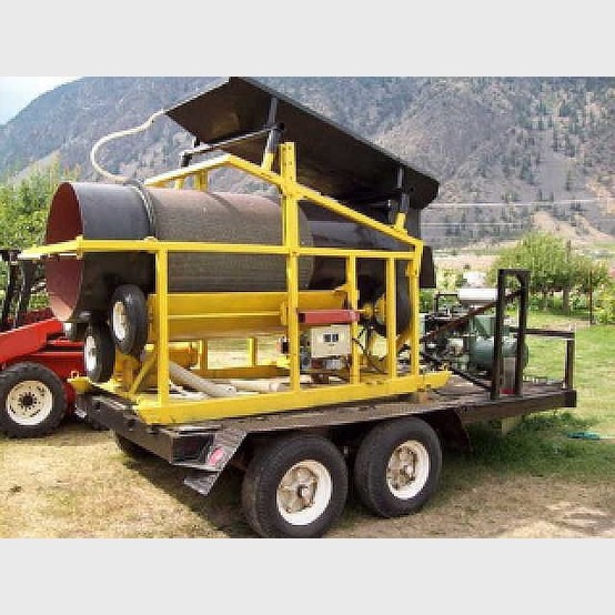 3 ft x 10 ft Trommel Wash Plant for sale Used 3 ft x 10 ft Trommel